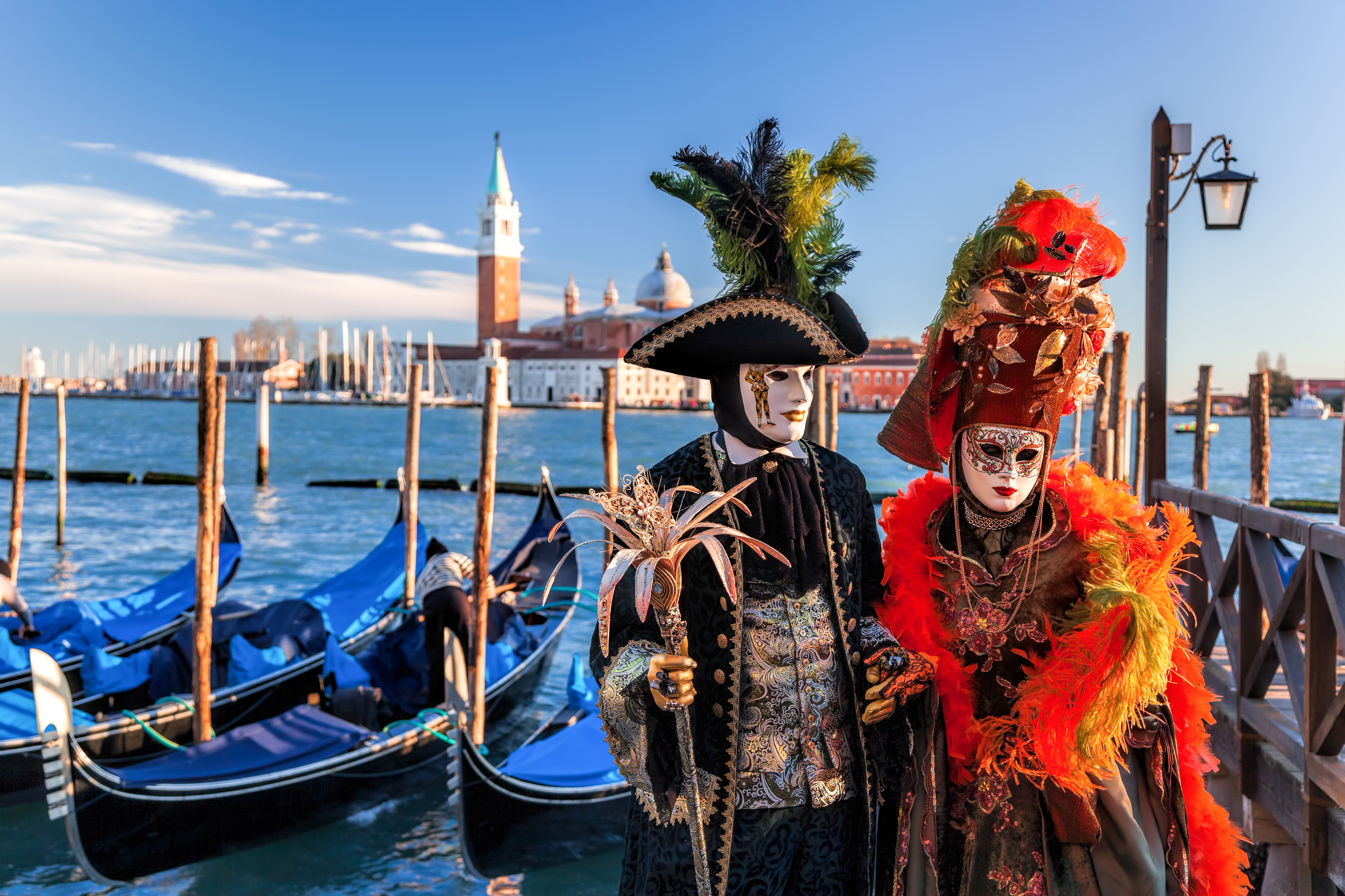 Carnivale Costumes by Gondolas